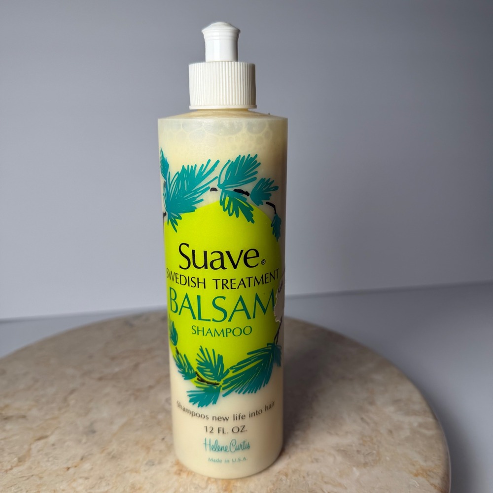 Suave Swedish Treatment Balsam Shampoo 12oz Vintage Helene Curtis USA Unused